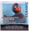 BIG TEASE TOYS - JE FRAPPE MON DUCKIE CLASSIC VIBRATING DUCK NOIR