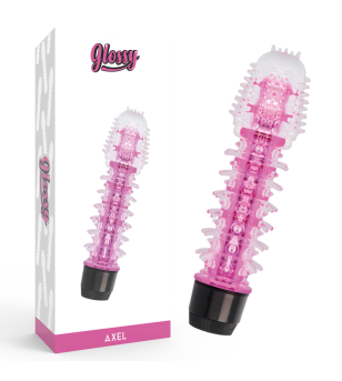 GLOSSY - AXEL VIBRATEUR ROSE