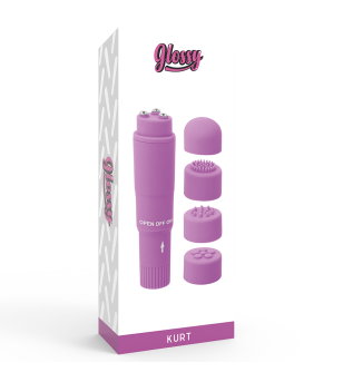 GLOSSY - MASSEUR DE POCHE KURT VIOLET