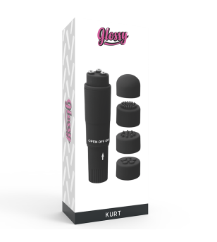 GLOSSY - MASSEUR DE POCHE KURT NOIR
