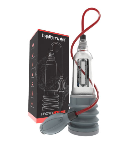 BATHMATE - HYDROXTREME 7 WIDE BOY TRANSPARENT