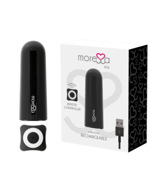 MORESSA - NIX VIBRATEUR TÉLÉCOMMANDE NOIR