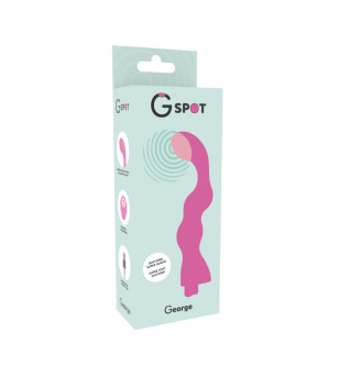 G-SPOT -  GEORGE G-SPOT VIBRATEUR GOMME ROSE