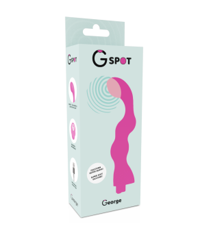 G-SPOT -  GEORGE G-SPOT VIBRATEUR GOMME ROSE