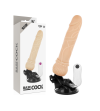 BASECOCK - VIBRATEUR RÉALISTE TÉLÉCOMMANDE NOIR 19.5 CM -O- 4 CM