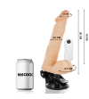 BASECOCK - VIBRATEUR ARTICULABLE TÉLÉCOMMANDE NOIR 20 CM -O- 4.5 CM