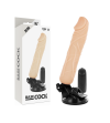 BASECOCK - VIBRATEUR RÉALISTE TÉLÉCOMMANDE NOIR 20 CM -O- 4 CM