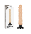 BASECOCK - VIBRATEUR RÉALISTE 2-1 NOIR 20 CM -O- 4 CM