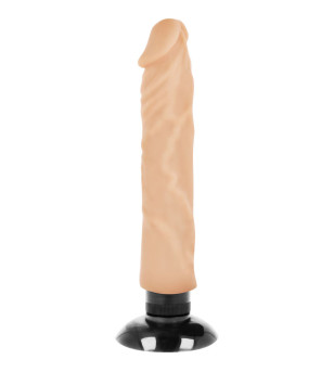 BASECOCK - VIBRATEUR RÉALISTE 2-1 NOIR 20 CM -O- 4 CM