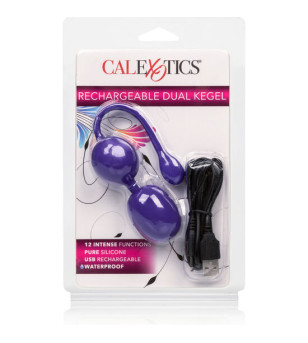 CALEXOTICS - RECHARGEABLE DUAL KEGEL VIOLET