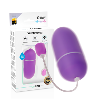 ONLINE - OEUF VIBRANT IMPERMÉABLE LILAS