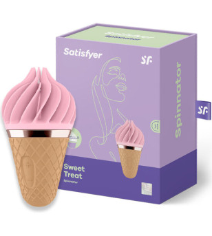 SATISFYER - SPINNATOR SWEET TREAT NOIR