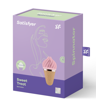 SATISFYER - SPINNATOR SWEET TREAT NOIR