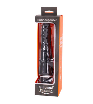 SEVEN CREATIONS - VIBRATEUR RECHARGEABLE NOIR 7V 20 CM