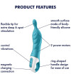 SATISFYER - VIBRATEUR AMAZING 2 ASPOT TURQUOISE