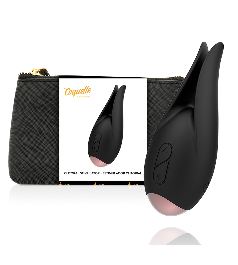 COQUETTE CHIC DESIRE - STIMULATEUR CLITORIAL NOIR / OR