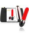 COQUETTE CHIC DESIRE - VIBRATEUR RECHARGEABLE ROUGE A LÈVRES NOIR/ OR