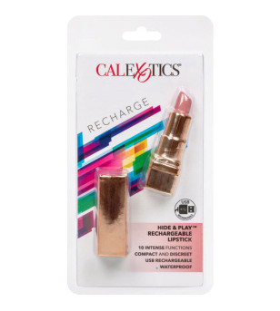 CALEXOTICS - BALA ROUGE LÈVRES RECHARGEABLE HIDE  PLAY ROSE DOUX