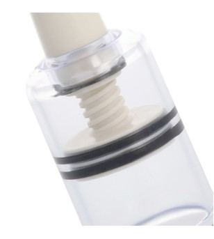 DARKNESS - ONDES STIMULANTES POUR TÉTONS TRANSPARENTS 5 CM DE DIAMÈTRE