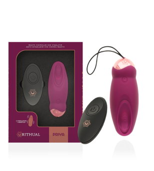 RITHUAL - PRIYA EGG TÉLÉCOMMANDE G-SPOT + VIBRATION