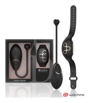 ANNE'S DESIRE - EGG TECHNOLOGIE DE TÉLÉCOMMANDE WATCHME NOIR/OR