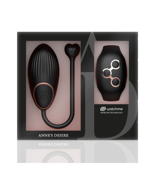ANNE'S DESIRE - EGG TECHNOLOGIE DE TÉLÉCOMMANDE WATCHME NOIR/OR