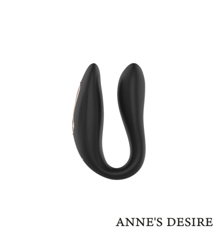 ANNE'S DESIRE - DUAL PLEASURE TECNOLOG A WATCHME NOIR/OR