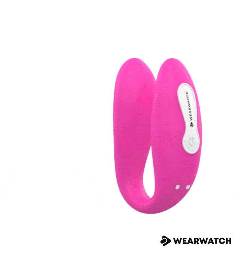 WEARWATCH - VIBRATEUR WATCHME DOUBLE TECHNOLOGIE FUCHSIA / ROSE