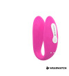 WEARWATCH - VIBRATEUR WATCHME DOUBLE TECHNOLOGIE FUCHSIA / ROSE