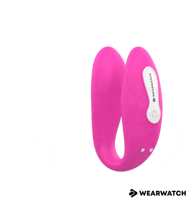 WEARWATCH - VIBRATEUR DOUBLE TECHNOLOGIE WATCHME FUCHSIA/AZABACHE