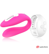 WEARWATCH - WATCHME VIBRATEUR DOUBLE TECHNOLOGIE FUCHSIA / NEIGE