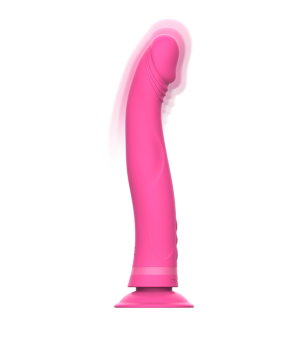 INTENSE - GODE VIBRATEUR EN SILICONE ROSE MICHELANGELO