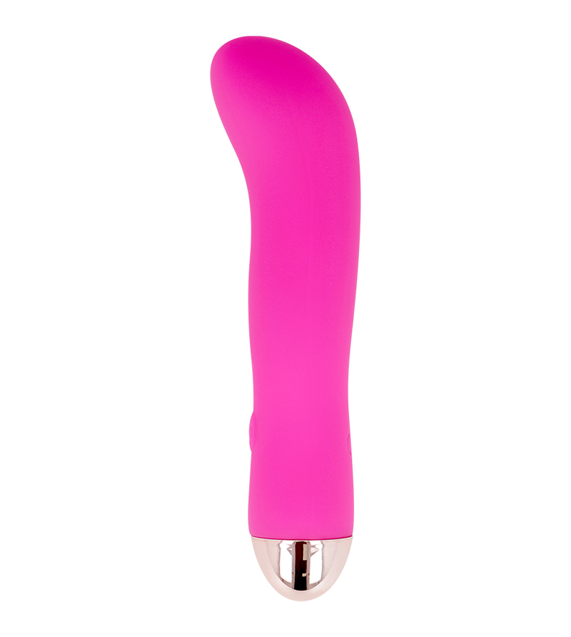 DOLCE VITA - VIBRATEUR RECHARGEABLE DEUX ROSE 7 VITESSES