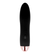 DOLCE VITA - VIBRATEUR RECHARGEABLE QUATRE NOIR 7 VITESSES