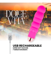 DOLCE VITA - VIBRATEUR RECHARGEABLE SIX ROSE 7 VITESSES