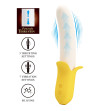 PRETTY LOVE - BANANA GEEK SUPER POWER 7 VIBRATIONS UPDOWN SILICONE NOIR