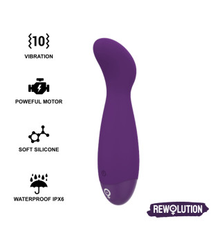 REWOLUTION - REWOPULSE VIBRATEUR FLEXIBLE STIMULATEUR DE POINT G