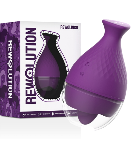 REWOLUTION - REWOLINGO VIBRATEUR AVEC LANGUE