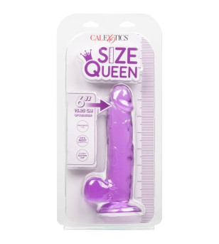 CALEXOTICS - GODE REINE TAILLE VIOLET 15.3 CM