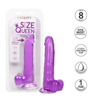 CALEXOTICS - GODE REINE TAILLE VIOLET 20.3 CM