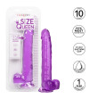 CALEXOTICS - GODE REINE TAILLE VIOLET 25.5 CM