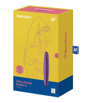 SATISFYER - ULTRA POWER BULLET 6 VIOLET