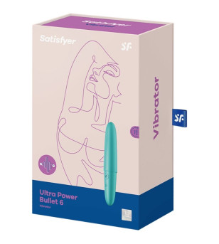 SATISFYER - ULTRA POWER BULLET 6 TURQUOISE