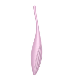 SATISFYER - VIBRATEUR  POINTE DE CLIT TWIRLING JOY ROSE