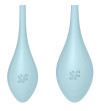 SATISFYER - ENSEMBLE ENTRAÎNEMENT YONI POWER 2 BLEU