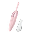 SATISFYER - VIBRATEUR  POINTE DE CLIT TWIRLING DELIGHT ROSE