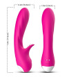 ARMONY - VIBRATEUR ROMANCE AVEC STIMULATEUR FUCHSIA