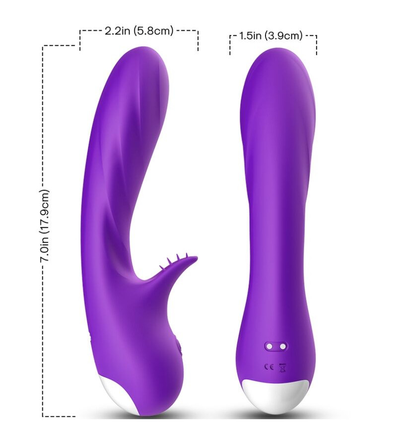 ARMONY - VIBRATEUR ROMANCE AVEC STIMULATEUR VIOLET