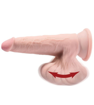 KING COCK - PLUS BALLES GODE 3D 12.7 CM