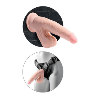 KING COCK - PLUS BALLES GODE 3D 12.7 CM